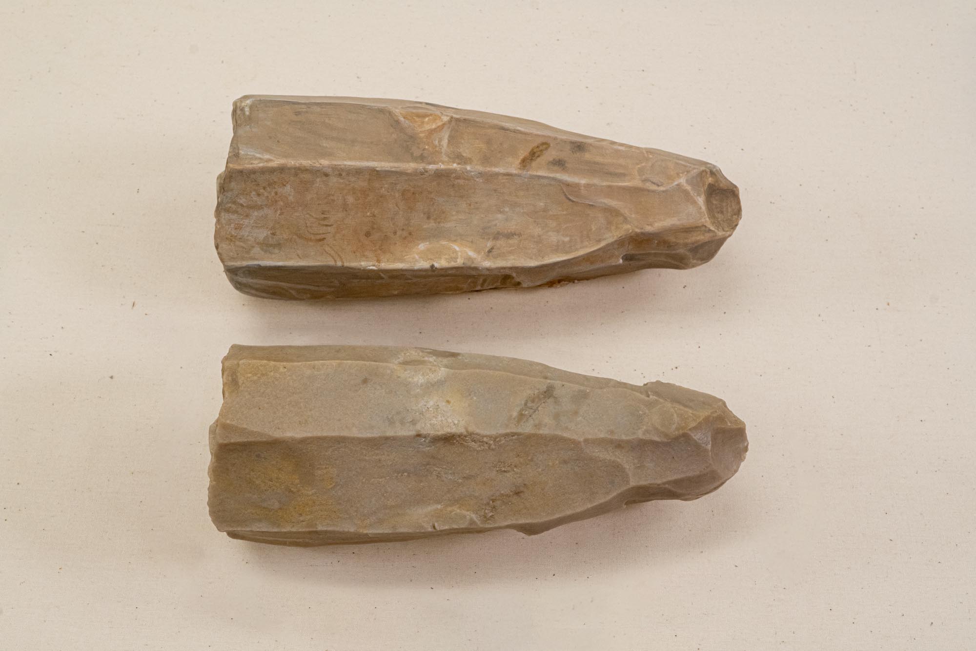 Clovis points would have been struck from this core 13,000 years ago. It